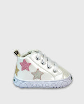 Tenis Bota Estrellas Blanco Melosos Star